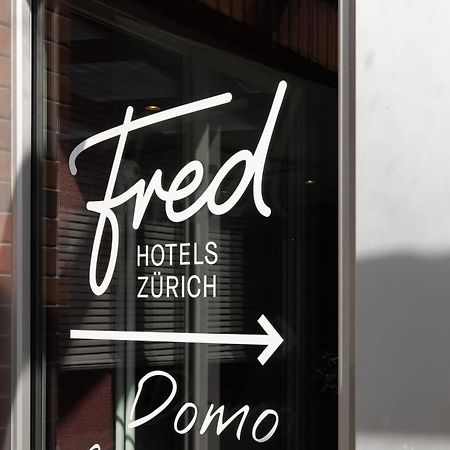 Fred Hotel Leonhardstrasse - Self Check-In Zúrich Exterior foto